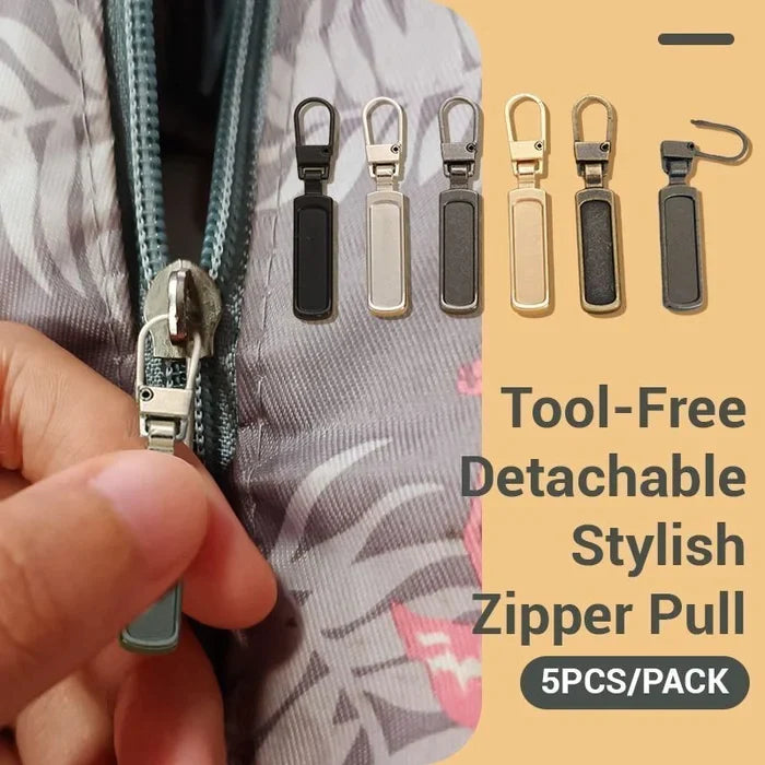 🔥Tool-Free Detachable Stylish Zipper Pull