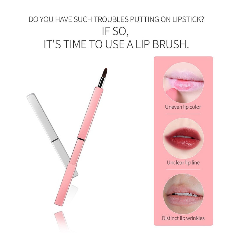 Portable Retractable Lip Brush