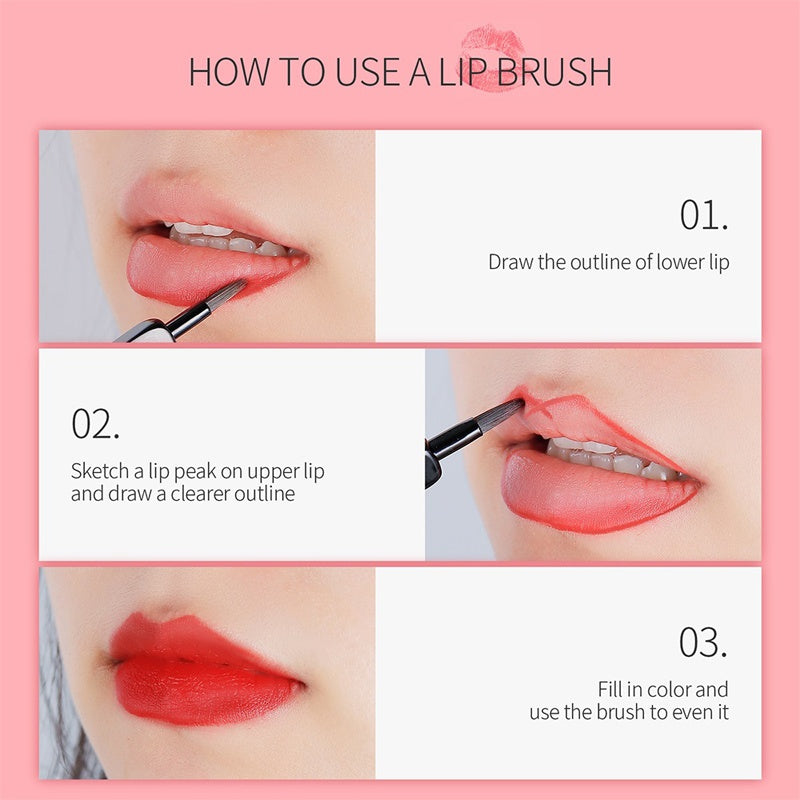 Portable Retractable Lip Brush