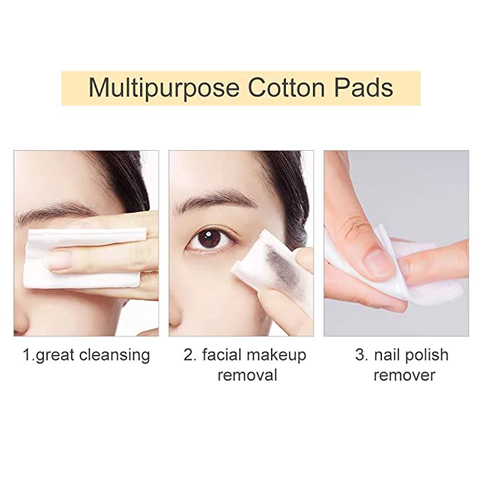 MINISO Makeup Remover Pads (White)