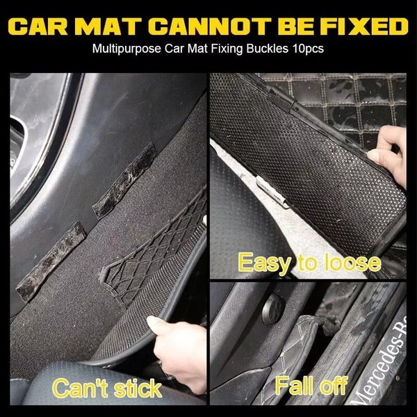 MULTIPURPOSE CAR MAT FIXING BUCKLES