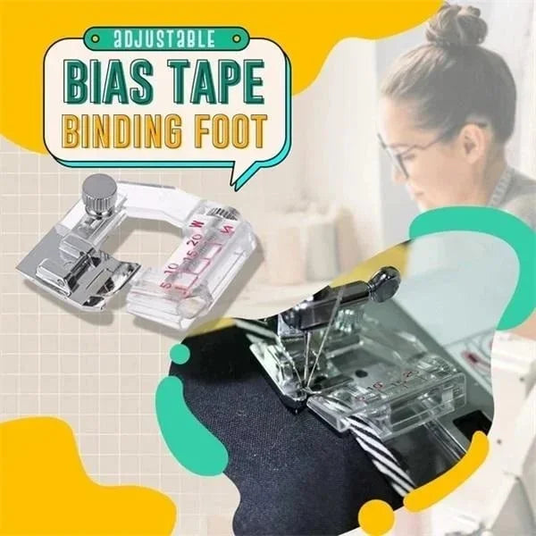 ✨Adjustable Bias Tape Binding Foot