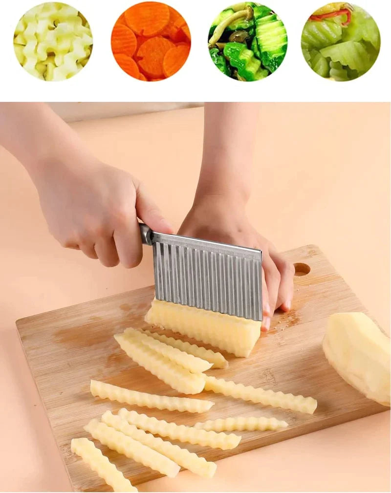 Multifunctional Potato Wavy Knife