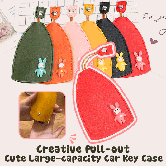 🔥Creative Pull-out Cute Large-capacity Car Key Case🎁Buy 1 Free 1