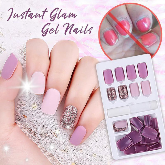 Instant Glam Gel Nails