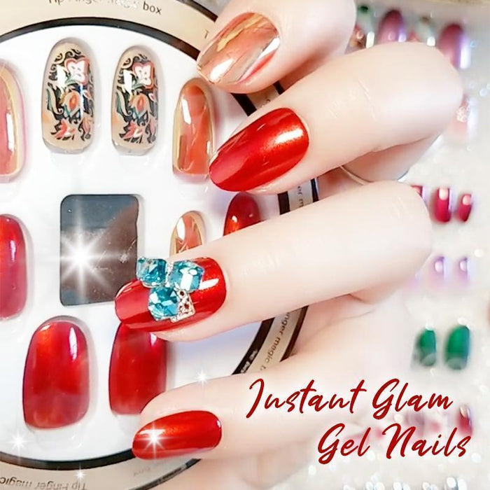 Instant Glam Gel Nails