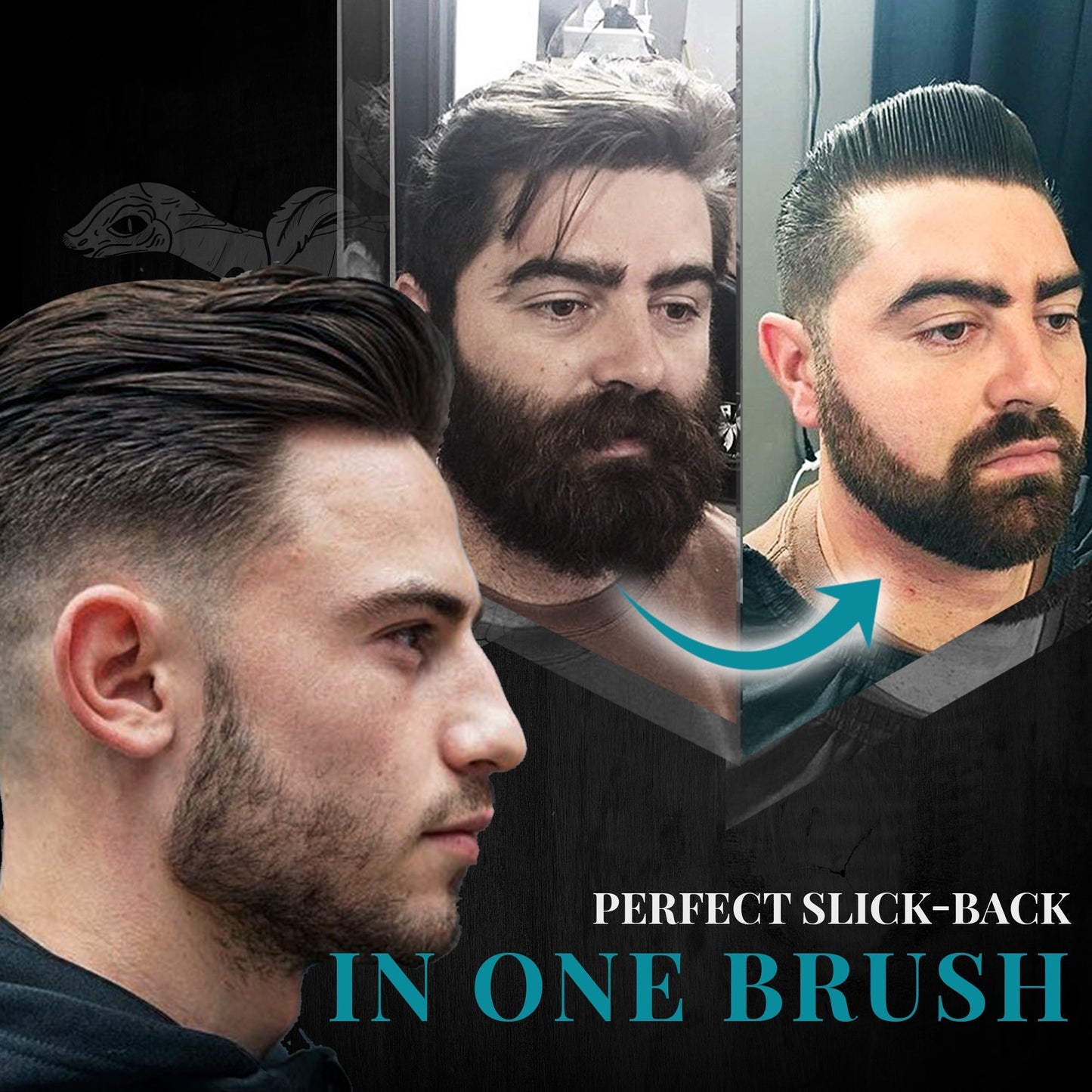 Professional Slick-Back Comb🔥 (Style1 + Style2)