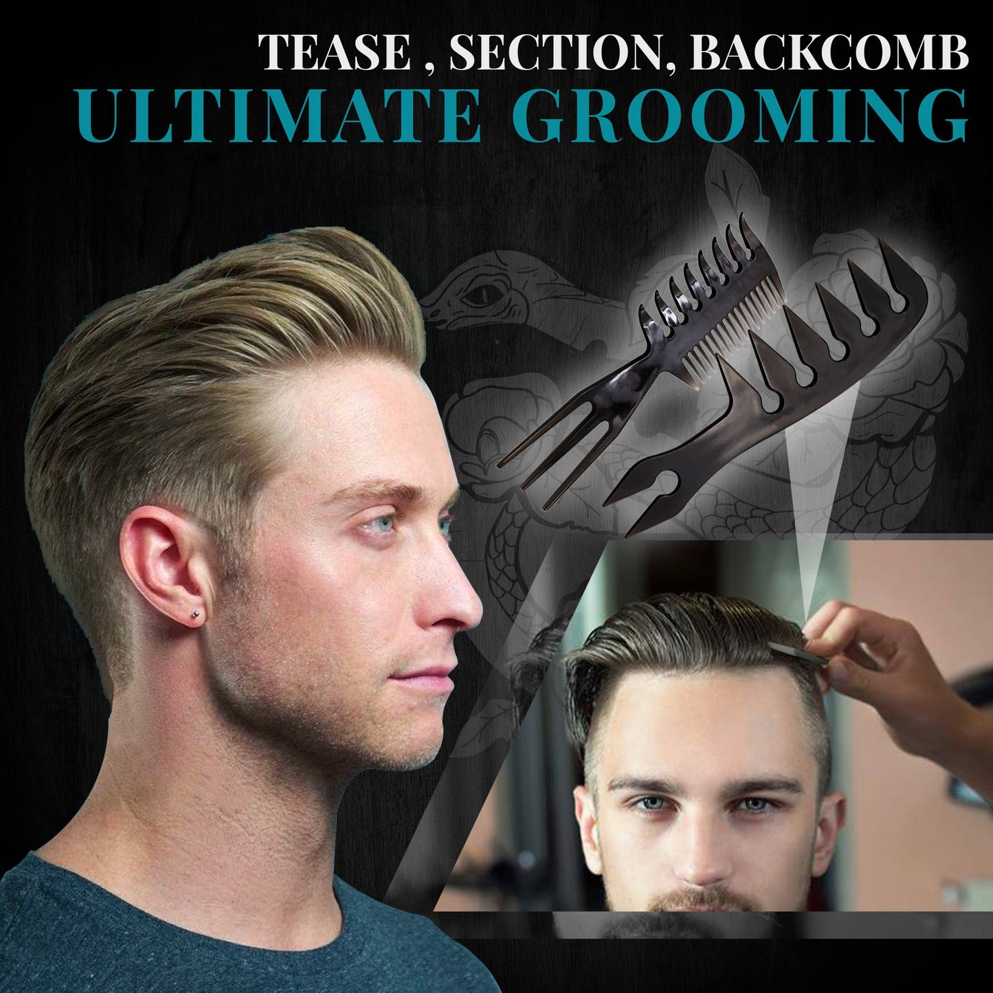 Professional Slick-Back Comb🔥 (Style1 + Style2)