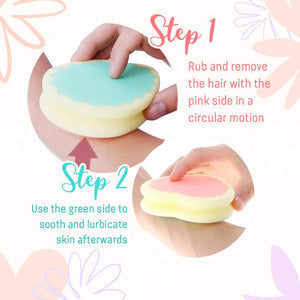 Painless Hair Removal Sponge