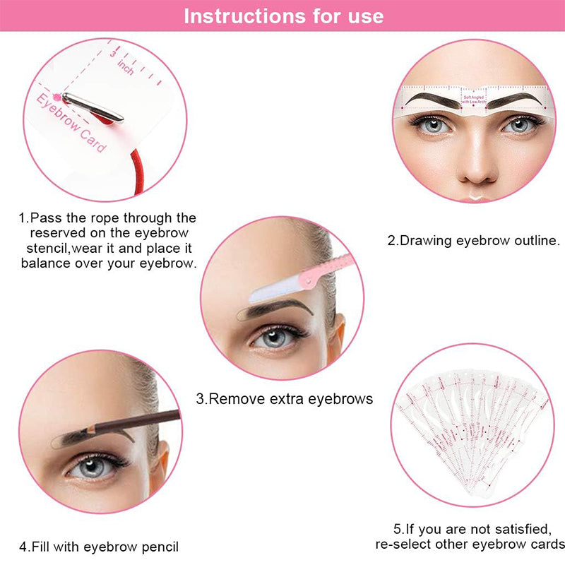 Silicone Eyebrow Stencil Kit🔥