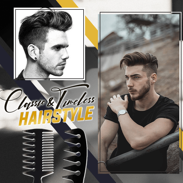 Professional Wide-Tooth Anti-Static Double-Sided Comb
