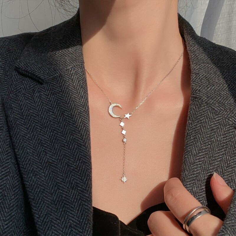 🌙Moon Star Necklace