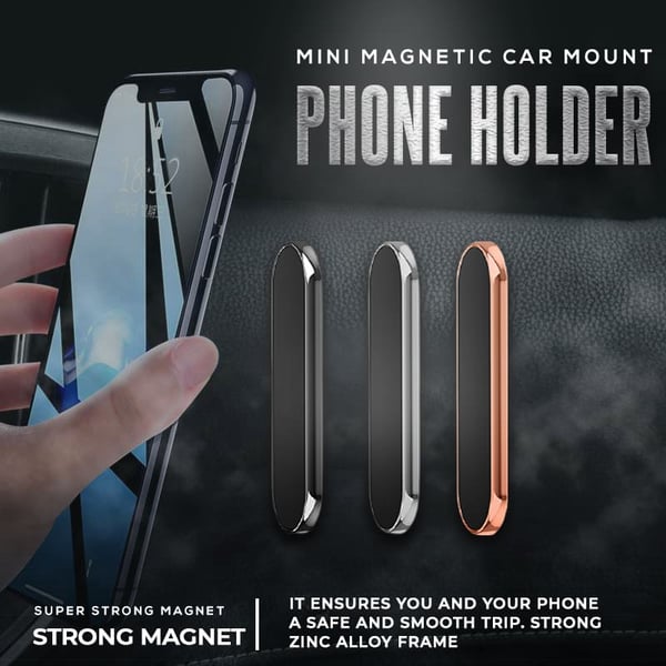 Mini Magnetic Car Mount Phone Holder