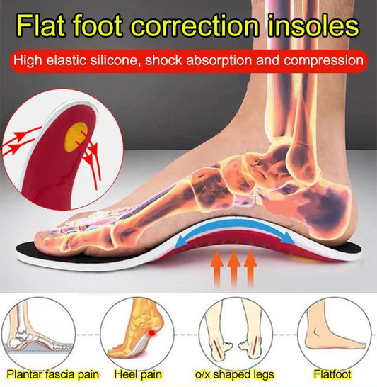 🔥Flat Foot Correction Insoles