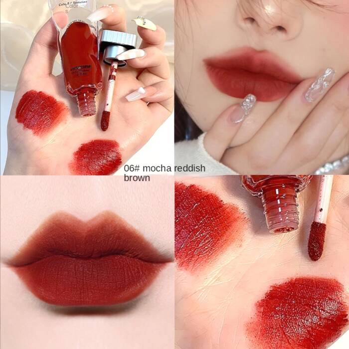 ✨✨Korea Ice Cube Waterproof Cosmetic Lip Glaze Matte, long-lasting, non-sticky